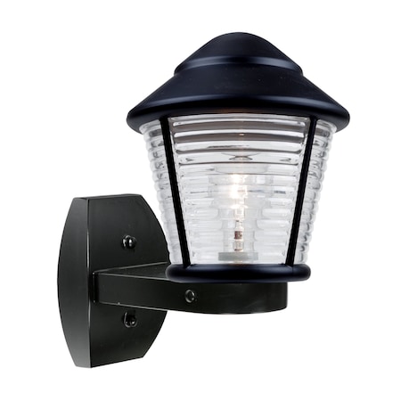 Besa Lighting Costaluz, 3100 Series Sconce, Black 1x75W Incandescent 310057-WALL
